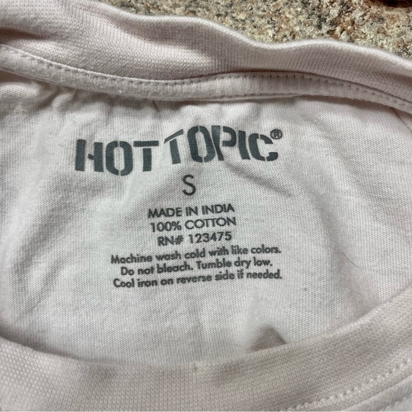 Hot Topic Pink Strawberry Baby Tee - Picture 3 of 5